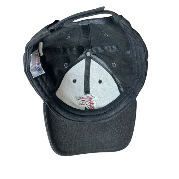 VTG Atlanta Falcons NFL Reebok Black Baseball Cap Hat Adjustable Sz One Size - Picture 7 of 10